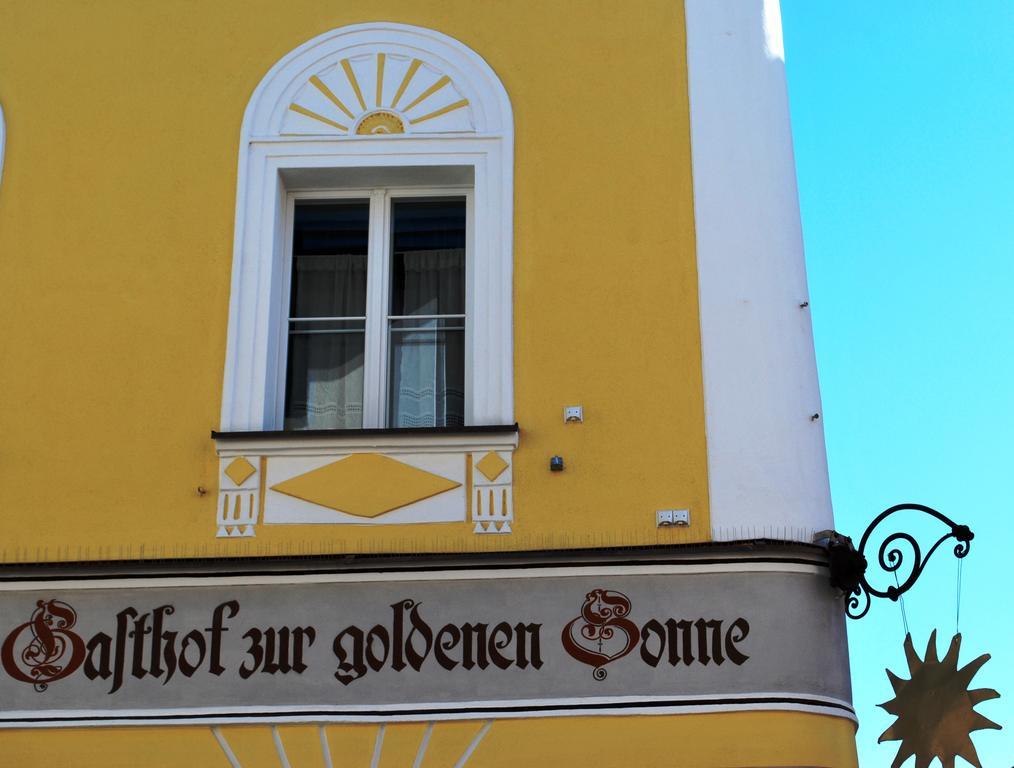 Gasthof Zur Goldenen Sonne Passau Exterior foto