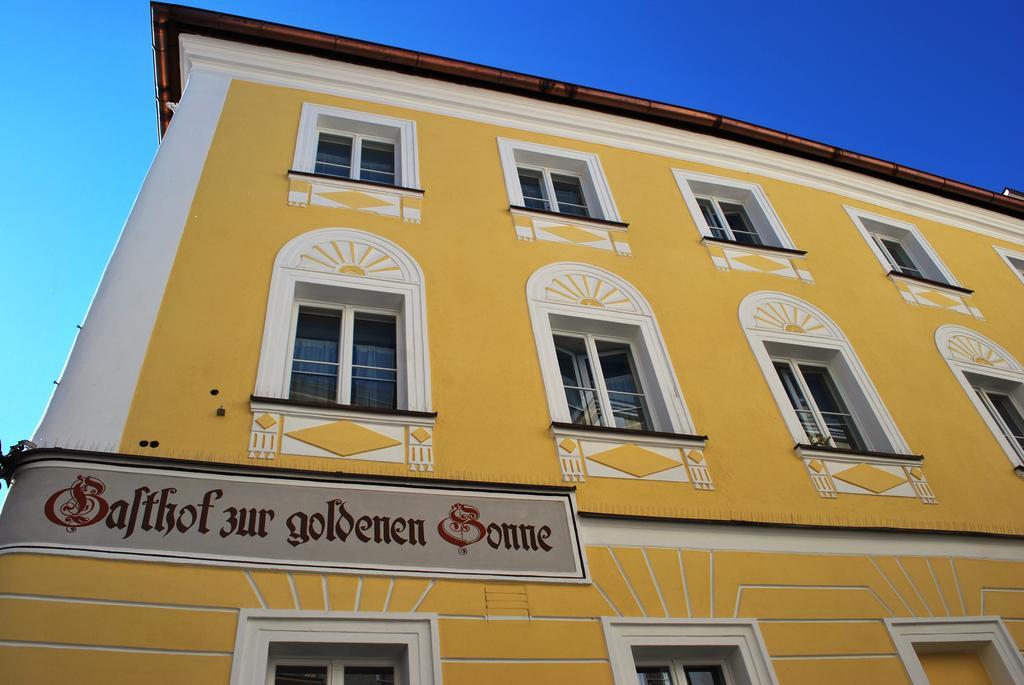 Gasthof Zur Goldenen Sonne Passau Exterior foto